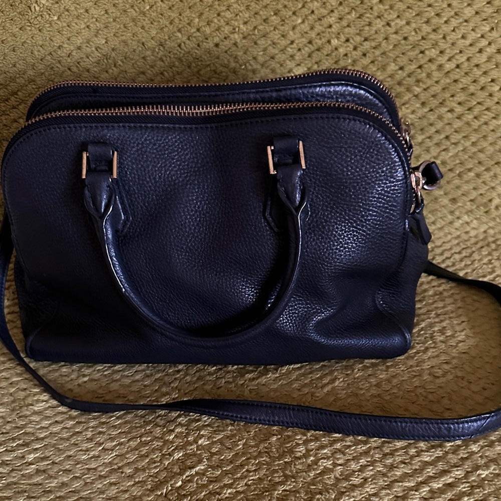 Tory Burch Black Leather Satchel - Picture 2 of 12